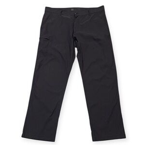 Men's Unionbay UB Tech Rainier Hiking Travel Pants Black 36x32